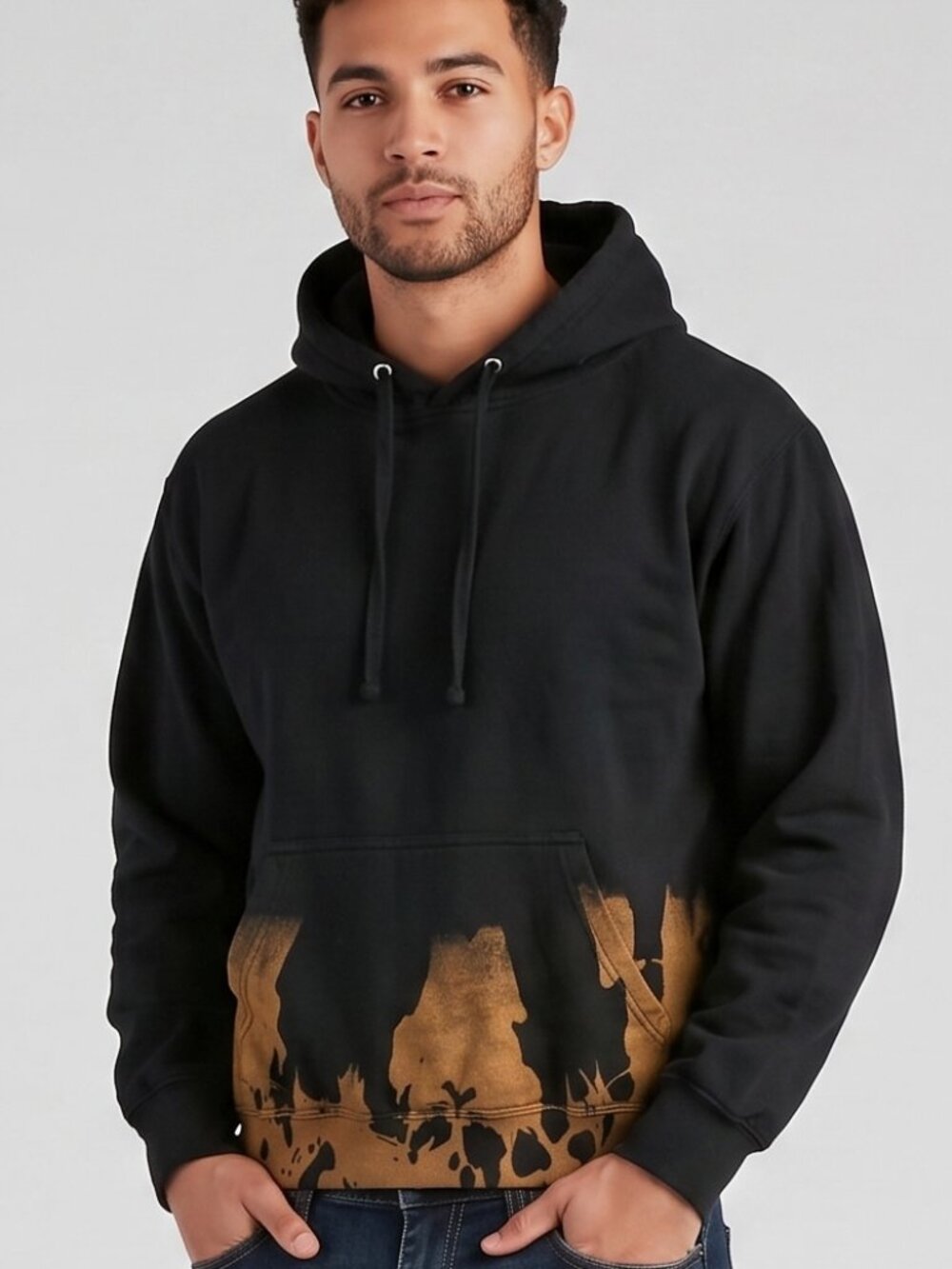 NEW lot of 8 PacSun Mens S - L Black Long Sleeve Pullover Hoodie NWT